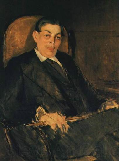 Edouard Manet Portrait of Albert Wolff Spain oil painting art